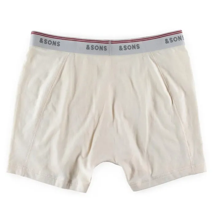 &SONS Tops-Essentials Boxer Shorts Raw