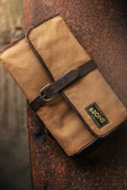 &SONS Essentials-Essentials Toilet Bag Tan