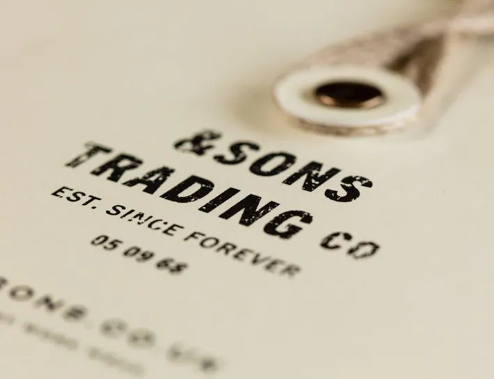 &SONS Tops-Essentials Vest