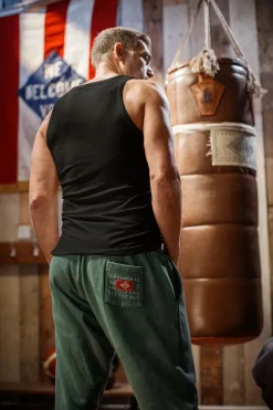 &SONS Tops-Essentials Vest Black