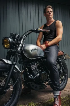 &SONS Tops-Essentials Vest Black