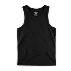 &SONS Tops-Essentials Vest Black