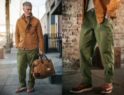 &SONS Bottoms & Shorts-Fatigue Pant Army Green