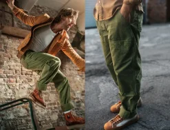 &SONS Bottoms & Shorts-Fatigue Pant Army Green