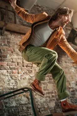 &SONS Bottoms & Shorts-Fatigue Pant Army Green