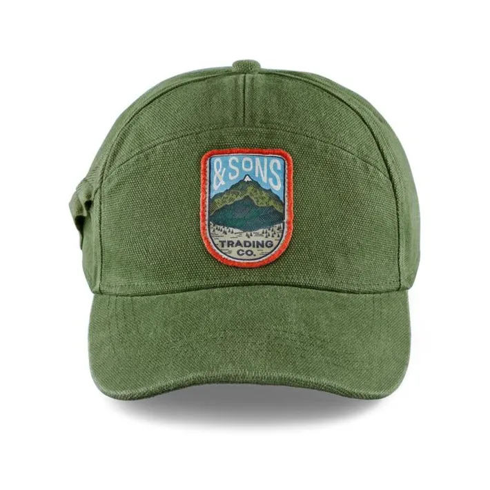 &SONS Headwear-Fell Cap Army Green