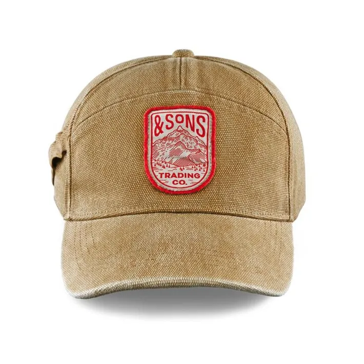 &SONS Headwear-Fell Cap Tan