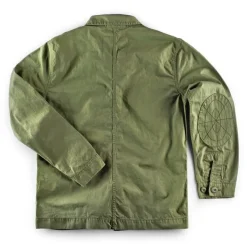 &SONS Jackets & Coats-Flag Overshirt Army Green