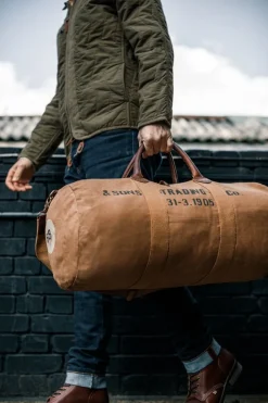 &SONS Leather Goods-Great Escape Bag Tan