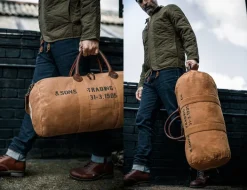 &SONS Leather Goods-Great Escape Bag Tan