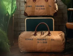 &SONS Leather Goods-Great Escape Bag Tan