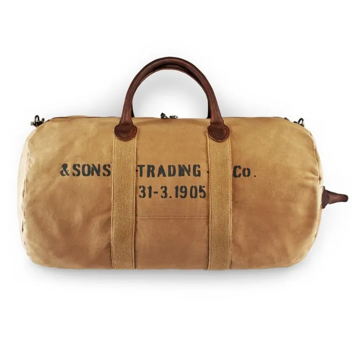 &SONS Leather Goods-Great Escape Bag Tan