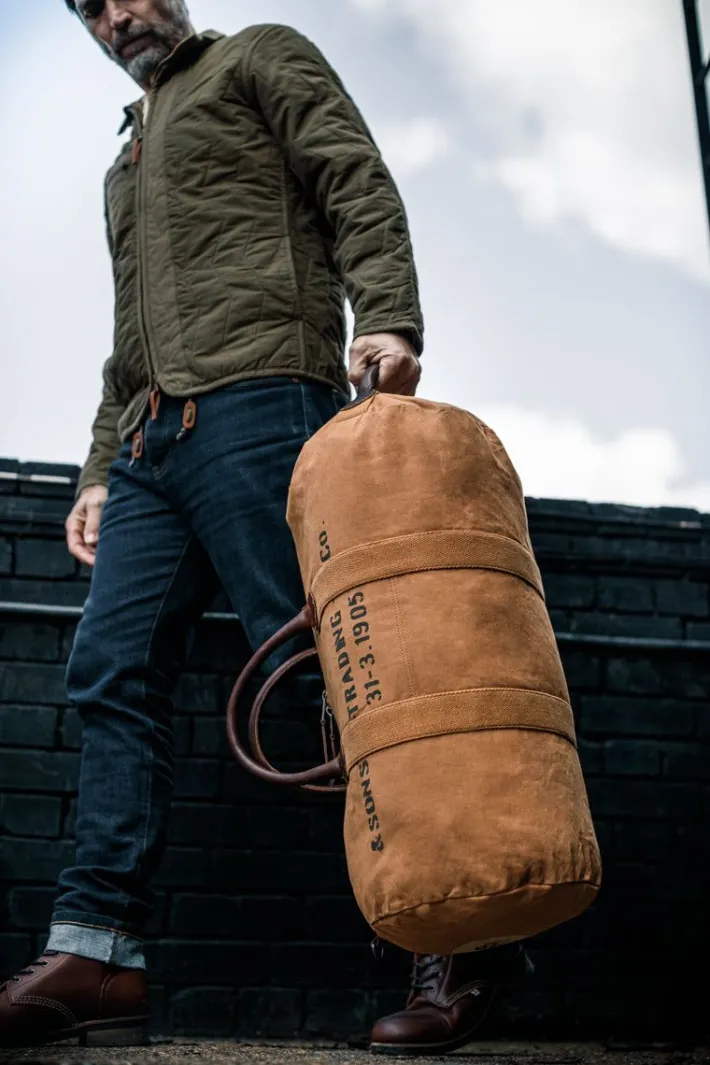 &SONS Leather Goods-Great Escape Bag Tan