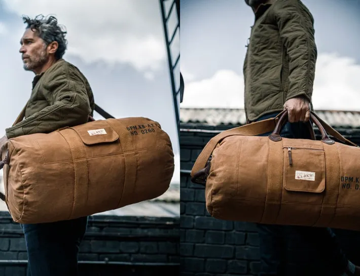 &SONS Leather Goods-Great Escape Bag Tan