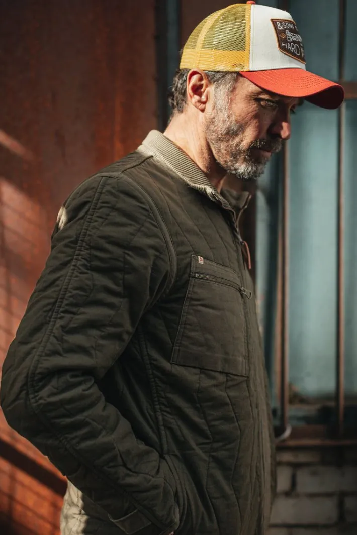 &SONS Headwear-Hardwear Trucker Cap Yellow