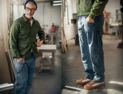 &SONS Bottoms & Shorts-Joey's Crew Pant Churchill Blue