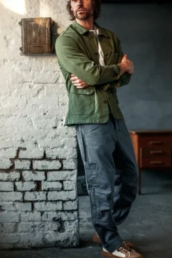 &SONS Bottoms & Shorts-Joey's Crew Pant Churchill Blue