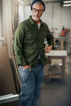 &SONS Bottoms & Shorts-Joey's Crew Pant Churchill Blue