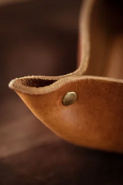 &SONS Leather Goods-Leather Tray Tan