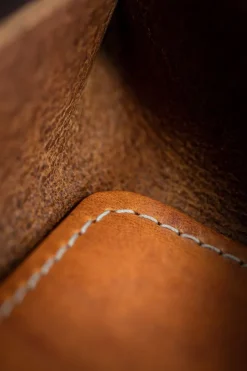 &SONS Leather Goods-Leather Tray Tan