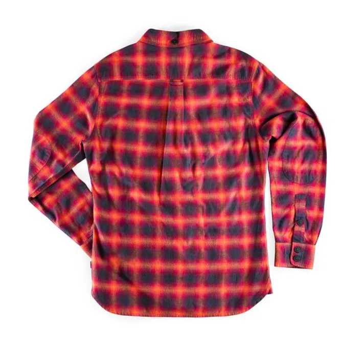 &SONS Tops-Logger Shirt Red