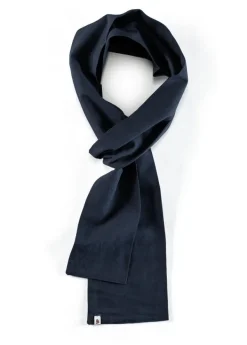 &SONS Scarves-Navy Scarf