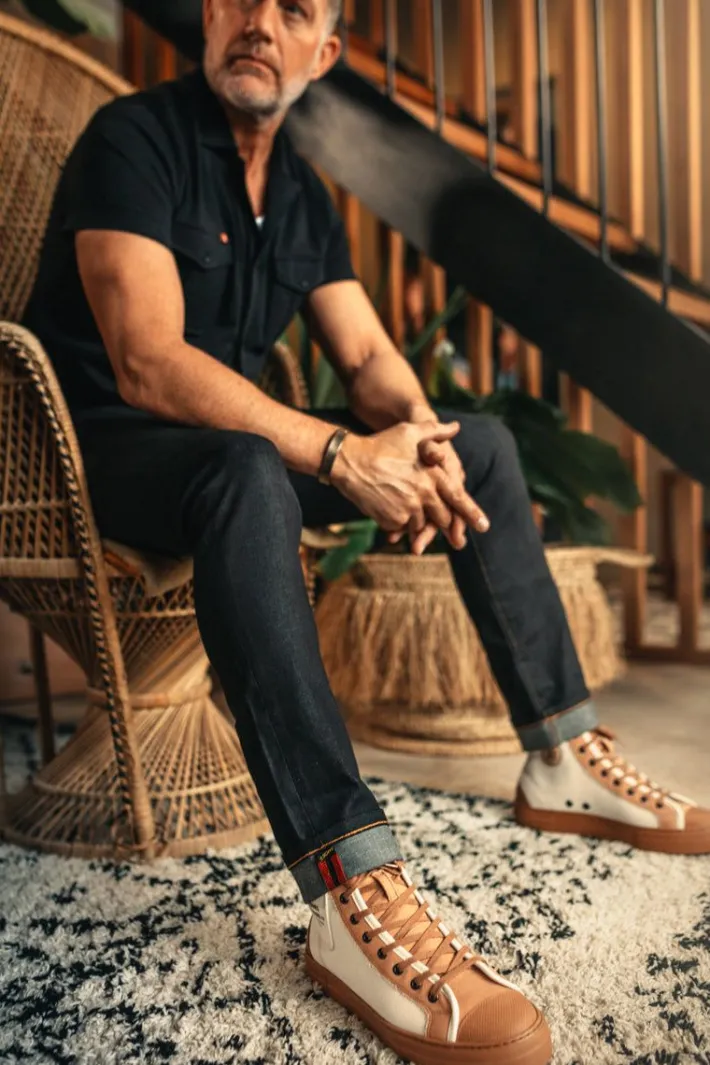 &SONS Footwear-New Baseline Basketball High Top Raw