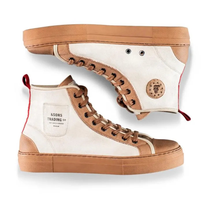 &SONS Footwear-New Baseline Basketball High Top Raw