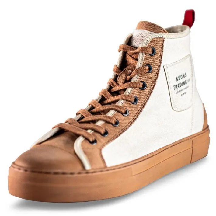 &SONS Footwear-New Baseline Basketball High Top Raw