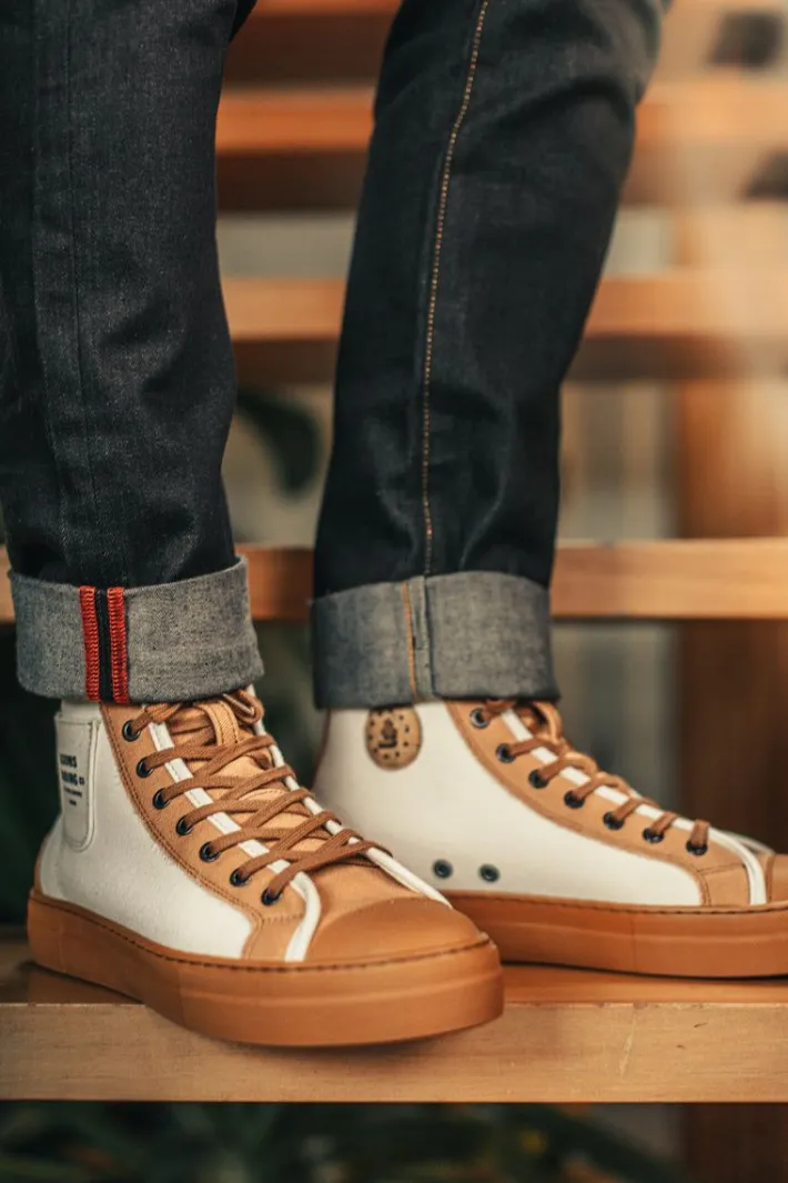 &SONS Footwear-New Baseline Basketball High Top Raw