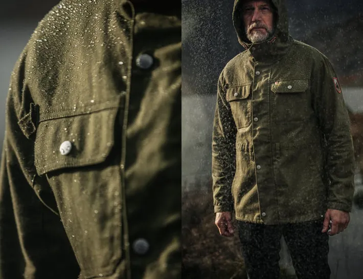 &SONS Jackets & Coats-Noah Cagoule Army Green