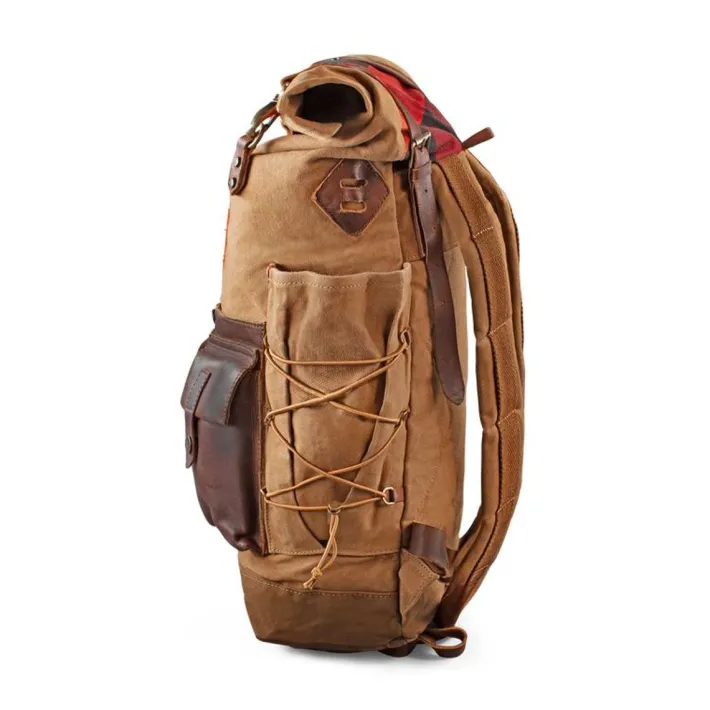 &SONS Leather Goods-Nordic Rucksack Tan
