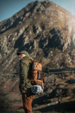 &SONS Leather Goods-Nordic Rucksack Tan