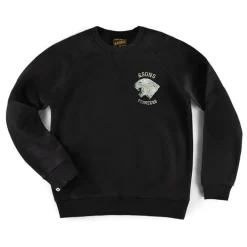&SONS Jackets & Coats-Panther Pioneers Sweatshirt Black
