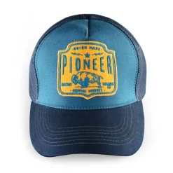 &SONS Headwear-Pioneer Trucker Cap Blue
