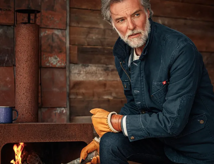 &SONS Jackets & Coats-Prospector Jacket Navy