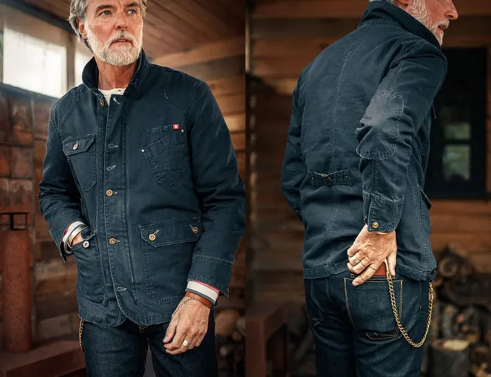 &SONS Jackets & Coats-Prospector Jacket Navy