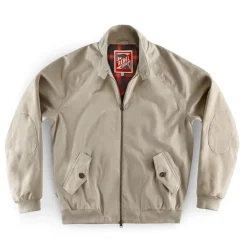 &SONS Jackets & Coats-Rebel Harrington Jacket Stone