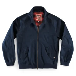 &SONS Jackets & Coats-Rebel Harrington Jacket Navy