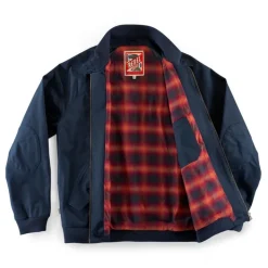 &SONS Jackets & Coats-Rebel Harrington Jacket Navy