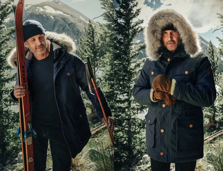 &SONS Jackets & Coats-Ridge Snow Parka Navy