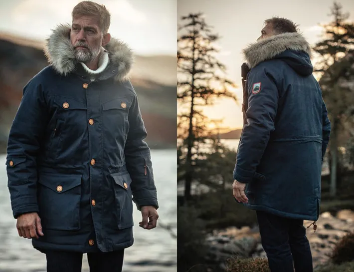 &SONS Jackets & Coats-Ridge Snow Parka Navy