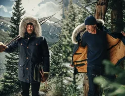 &SONS Jackets & Coats-Ridge Snow Parka Navy