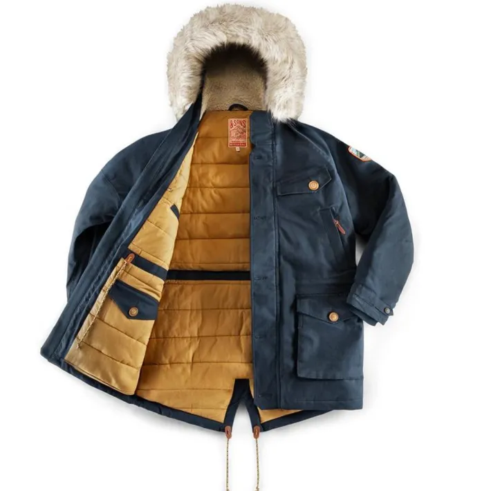 &SONS Jackets & Coats-Ridge Snow Parka Navy