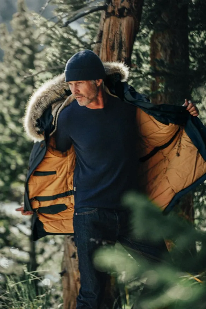 &SONS Jackets & Coats-Ridge Snow Parka Navy