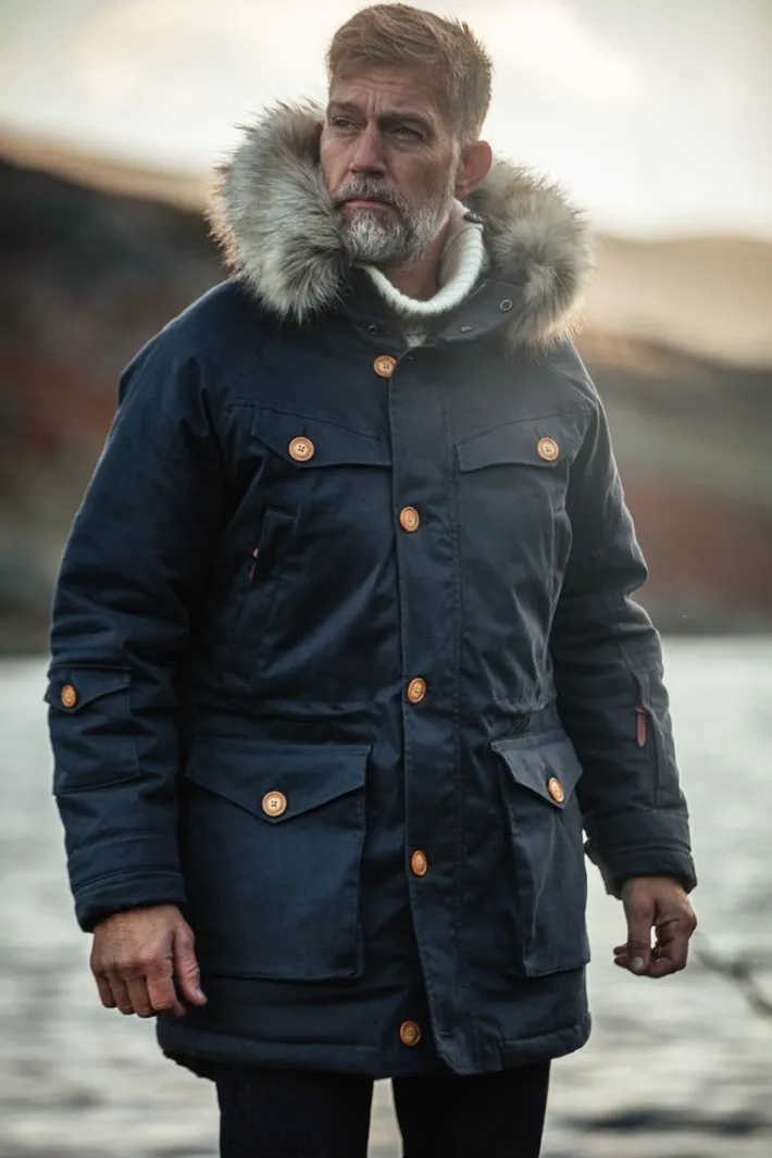 &SONS Jackets & Coats-Ridge Snow Parka Navy