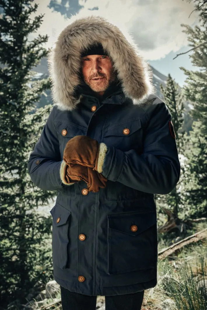 &SONS Jackets & Coats-Ridge Snow Parka Navy