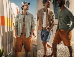 &SONS Bottoms & Shorts-San Diego Shorts Tan