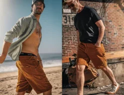 &SONS Bottoms & Shorts-San Diego Shorts Tan