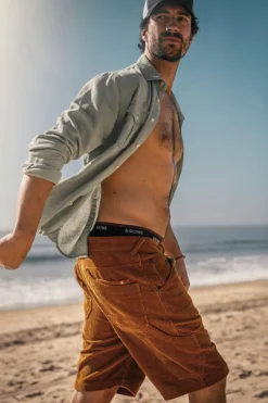 &SONS Bottoms & Shorts-San Diego Shorts Tan